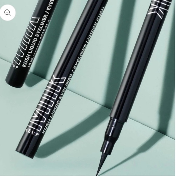 MILK Makeup NIB Kush Liquid Eyeliner - Black - Full Size 0.03 oz - Picture 4 of 6
